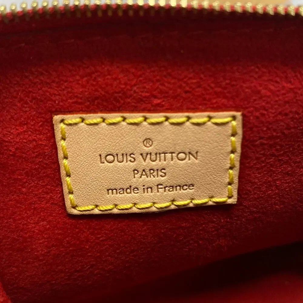 Louis Vuitton Nano Pallas Monogram Shoulder Bag M61254 Monogram Canvas